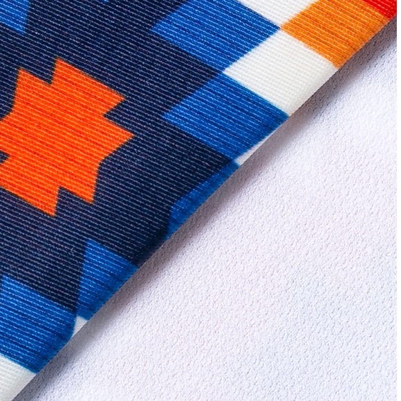 CLEARANCE Aztec Tribal Triangle Halter Bikini 2Pc Swimsuit - Picture 5 of 5